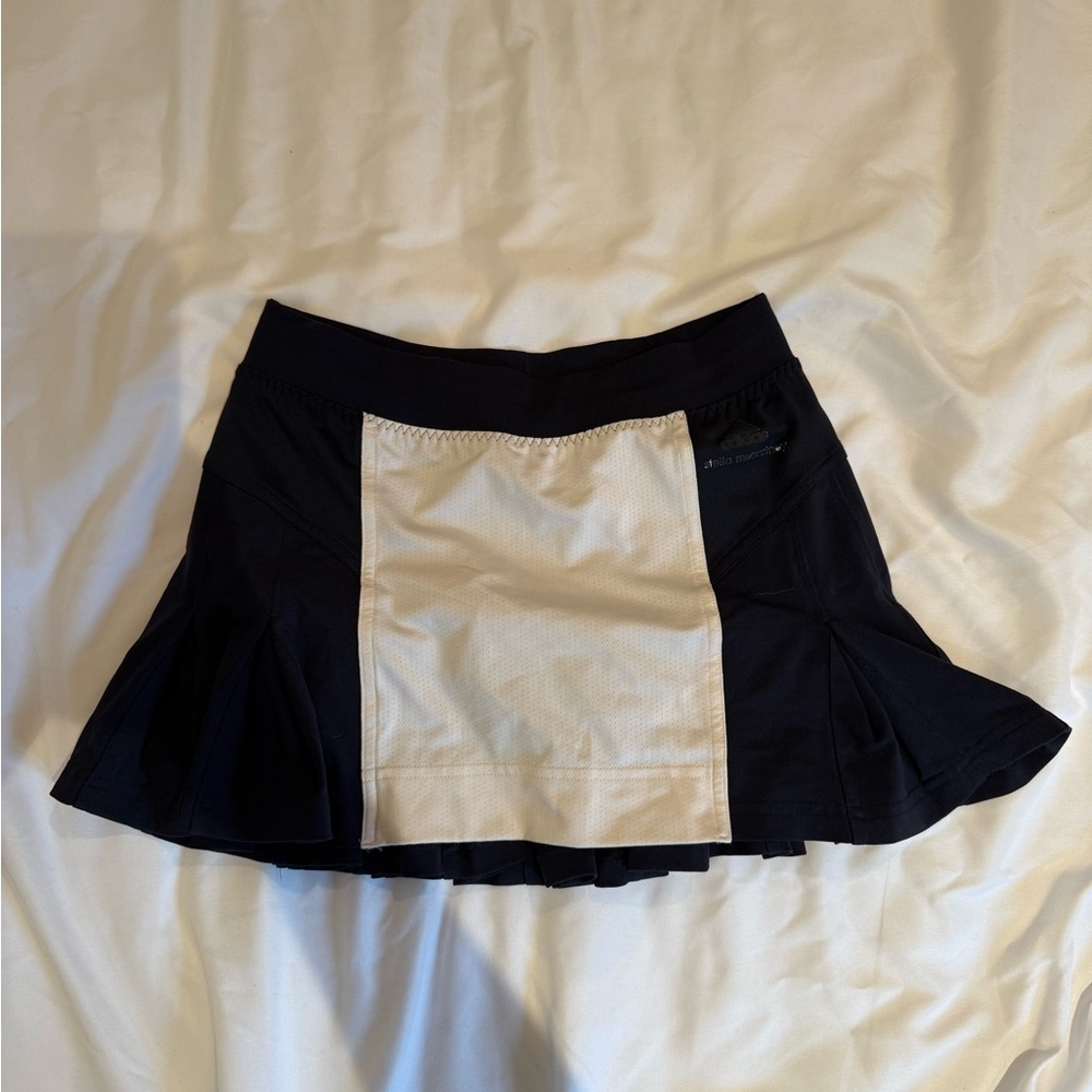 Adidas Stella McCartney black & white tennis skirt